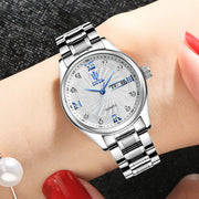 New Couple Models A Pair Of Watches Men's and Women's Watches Waterproof Watches