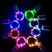 "Glimmering Glow: 6-Piece LED Fairy String Lights for Enchanting Décor"