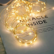 "Glimmering Glow: 6-Piece LED Fairy String Lights for Enchanting Décor"