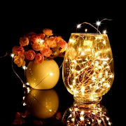 "Glimmering Glow: 6-Piece LED Fairy String Lights for Enchanting Décor"