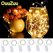 "Glimmering Glow: 6-Piece LED Fairy String Lights for Enchanting Décor"