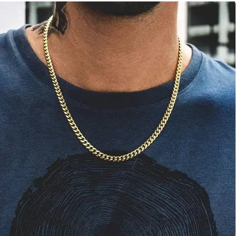 Wrist Necklace Traditional Classic 7mm 25cm Hip Hop Jewelry Stainless Steel Positive And Franco Chain Necklace For Men