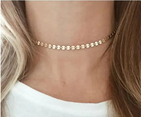 Layered Pendant Chokers, Gold Necklaces for Women, Layered Necklace Sets, Trendy Pendant Chokers, Fashion Choker Necklaces, Layered Jewelry for Women, Mother's Day Gift Necklace