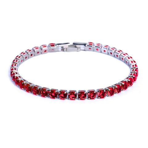 Zircon Crystal Bracelets for Women, Hip-Hop Charm Bracelets, Cubic Zircon Crystal Jewelry, Ladies Bracelets, Fashion-Forward Bracelets, Crystal Bracelets, Gifts for Women