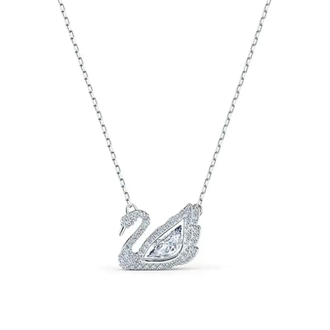 Swan Necklace, Element Crystal Smart Swan Clavicle Necklace, Women's Necklace, Suitable For Women Exquisite Necklace Jewelry Gifts