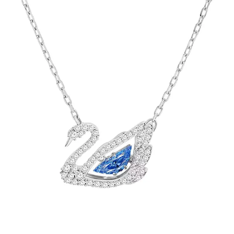 Swan Necklace, Element Crystal Smart Swan Clavicle Necklace, Women's Necklace, Suitable For Women Exquisite Necklace Jewelry Gifts