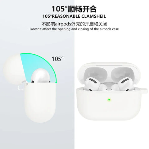 Airpods 3 Earphone Cases, Silicone Earphone Cover For AirPods 3, Protective Cover For AirPods, Scratch-Resistant AirPods Case, Sweat-Proof AirPods 3 Case, Gift For Her