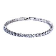 Zircon Crystal Bracelets for Women, Hip-Hop Charm Bracelets, Cubic Zircon Crystal Jewelry, Ladies Bracelets, Fashion-Forward Bracelets, Crystal Bracelets, Gifts for Women