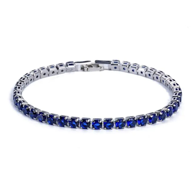 Zircon Crystal Bracelets for Women, Hip-Hop Charm Bracelets, Cubic Zircon Crystal Jewelry, Ladies Bracelets, Fashion-Forward Bracelets, Crystal Bracelets, Gifts for Women